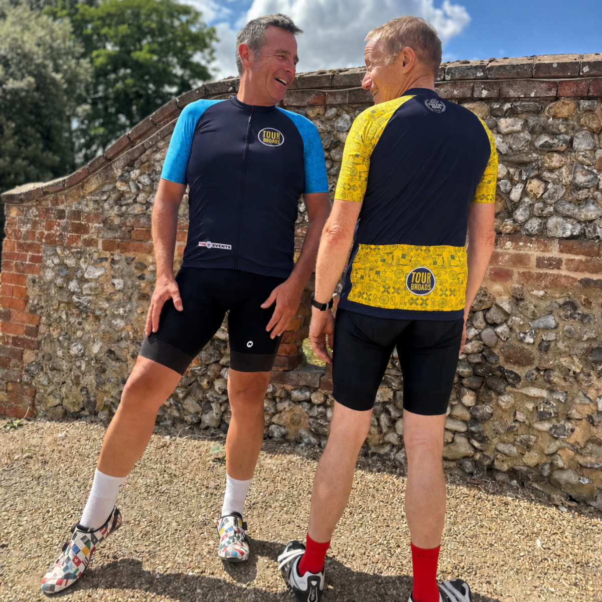 Tour de Broads Cycling Jersey 2026/27 - Navy & Blue