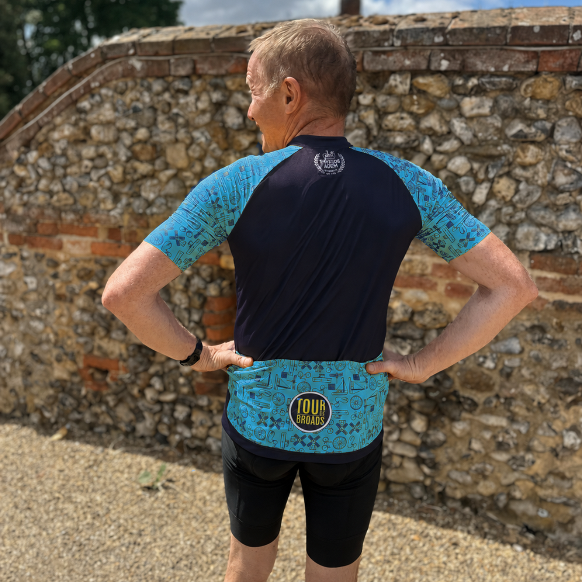 Tour de Broads Cycling Jersey 2026/27 - Navy & Blue