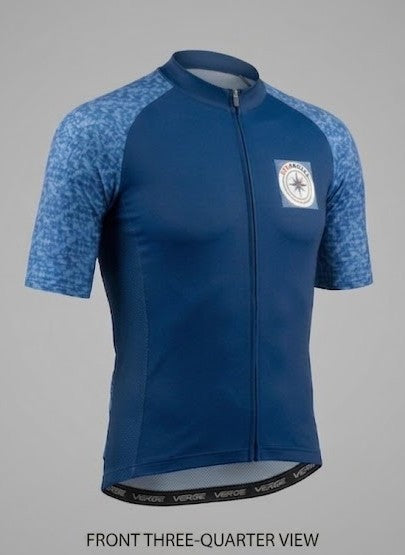 Tour de Broads Cycling Jersey – TPR Events Collaboration (Relaxed Fit Blue/Blue)