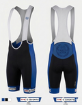 TPR Bibshorts availble in blue and yellow
